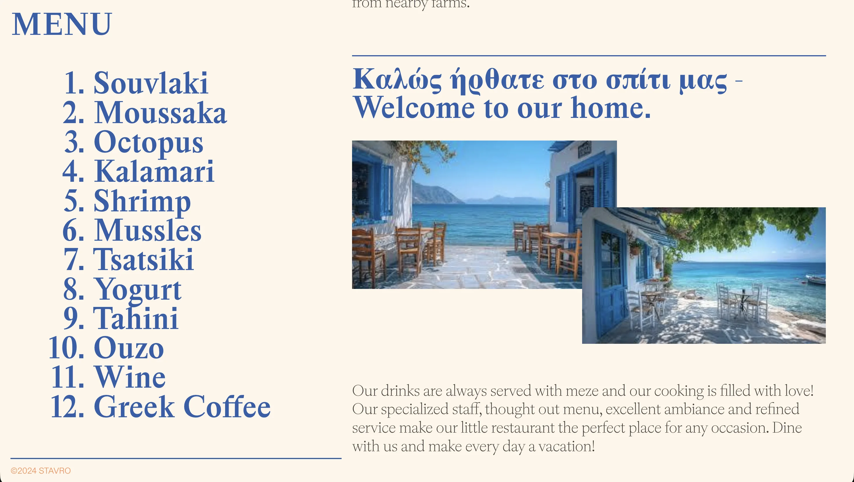 Stavros client project