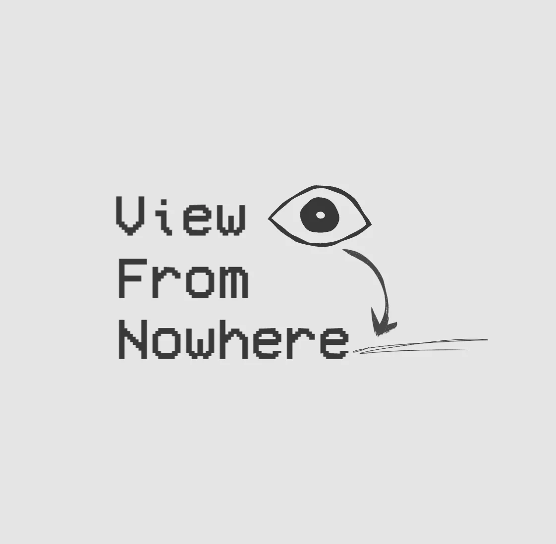 View From Nowhere logo by Vi Saint